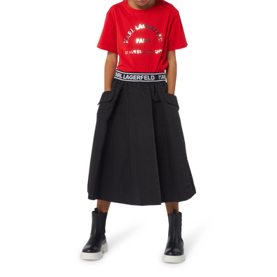 Botins em pele KARL LAGERFELD KIDS GIRL