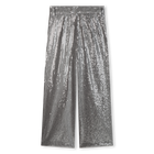 Cal&ccedil;as embelezadas com lantejoulas prateadas DKNY 
                    GIRL
