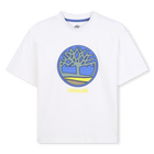 T-shirt de manga curta em jersey, BRANCO, hi-res
