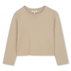 T-shirt de manga comprida em jersey MICHAEL KORS 
                    GIRL