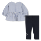 Conjunto blusa + legging KENZO KIDS 
                    MENINA