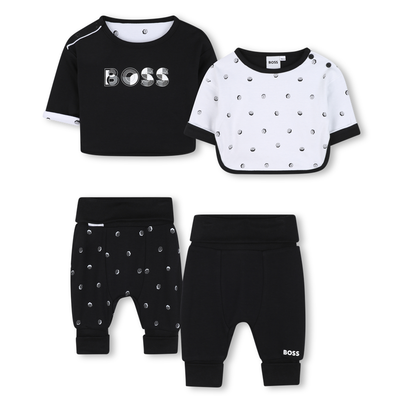 Conjunto de moletom e calça BOSS 
                    BOY