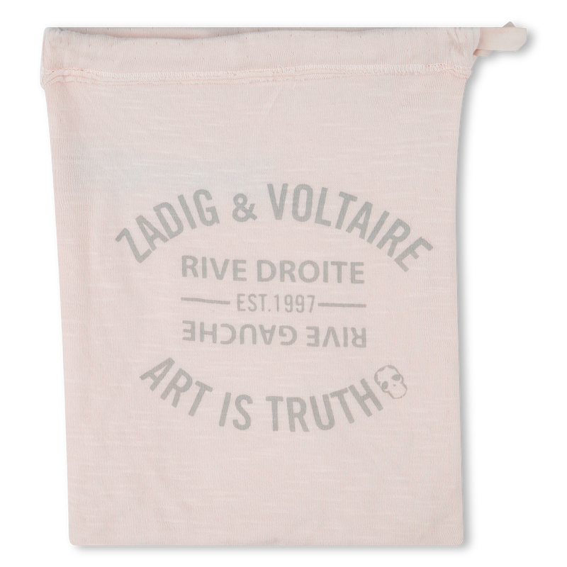 T-shirt e cal&ccedil;a de algod&atilde;o ZADIG & VOLTAIRE 
                        UNISEX