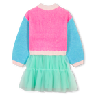 Vestido bi-mat&eacute;ria BILLIEBLUSH 
                    GIRL