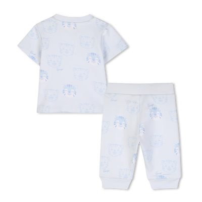Conjunto de camiseta e cal&ccedil;a KENZO KIDS BOY