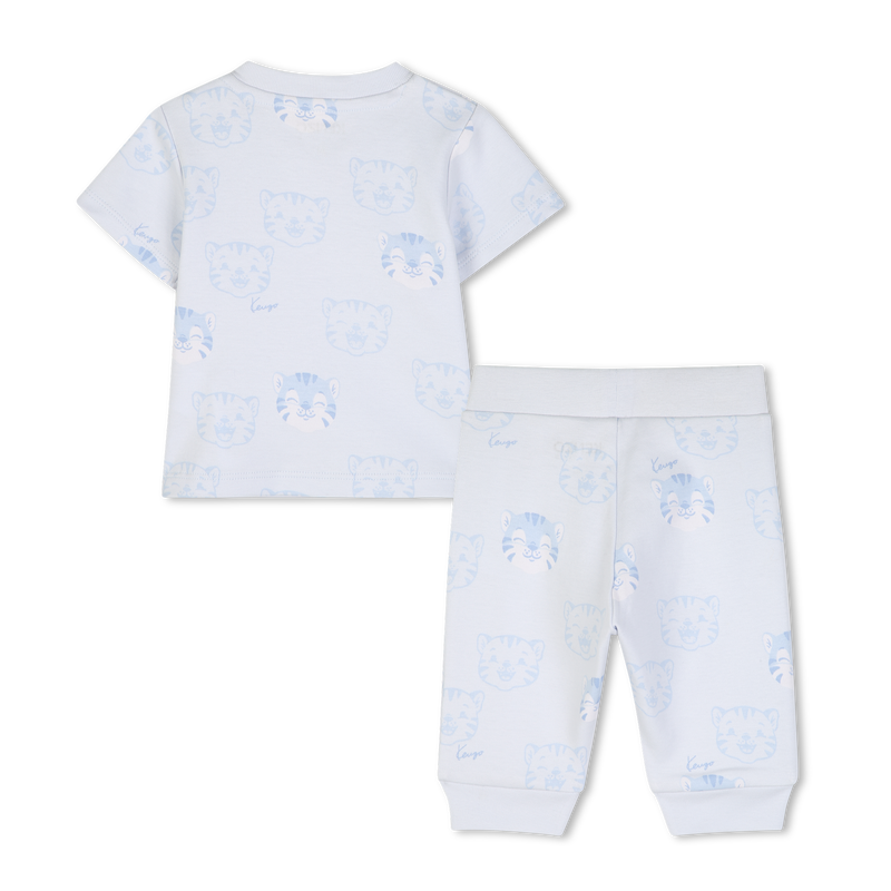 Conjunto de camiseta e cal&ccedil;a KENZO KIDS 
                        BOY