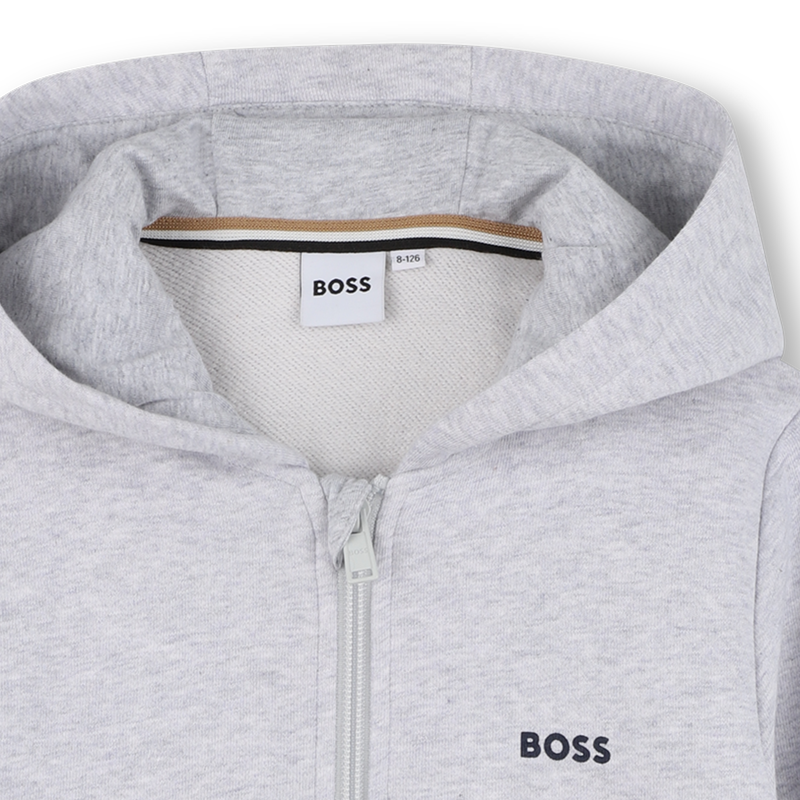 Cardigan com capuz BOSS 
                    BOY