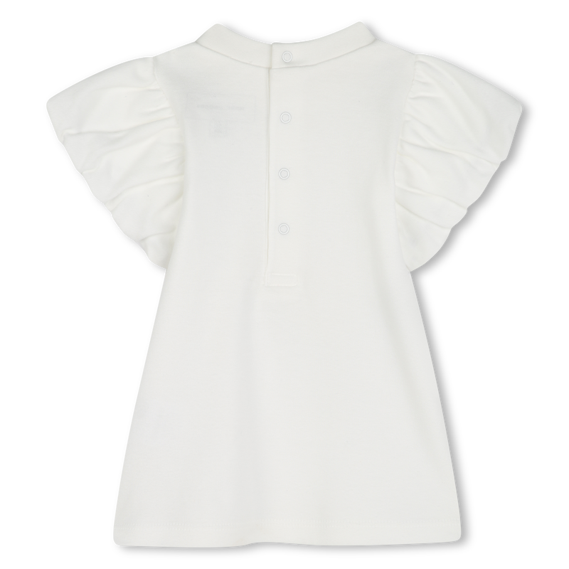 Vestido manga curta em algod&atilde;o MARC JACOBS 
                        UNISEX