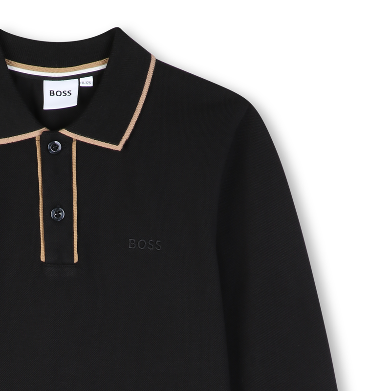 Polo de mangas longas BOSS 
                        BOY