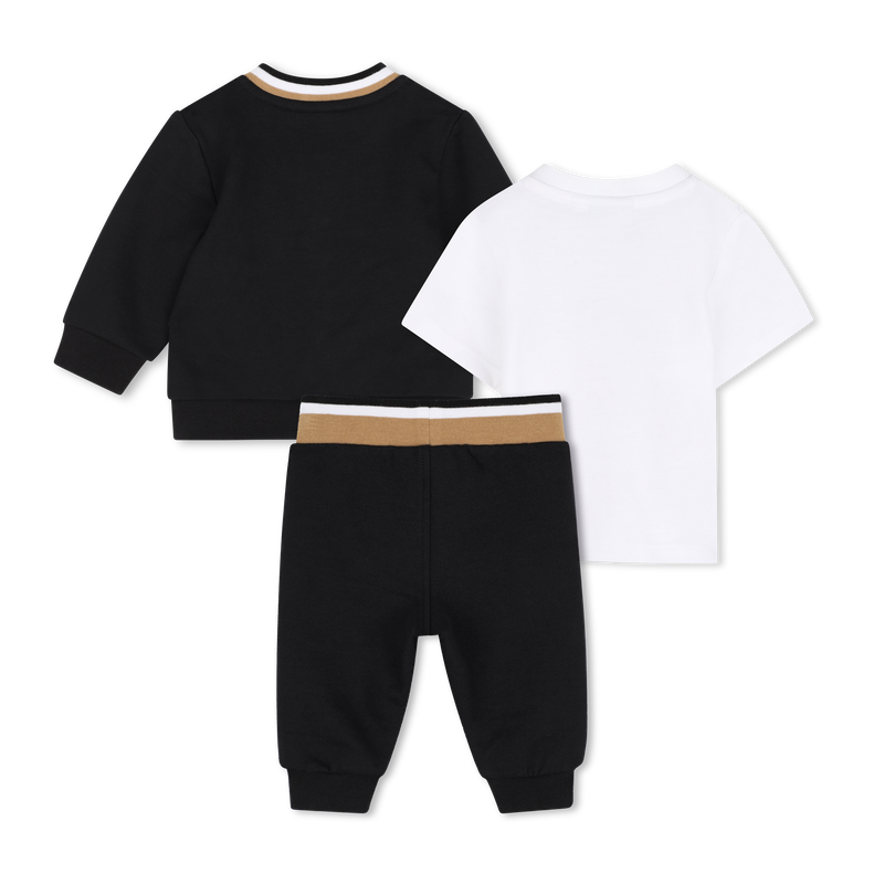 T-shirt + pants + conjunto cardigan BOSS 
                        BOY