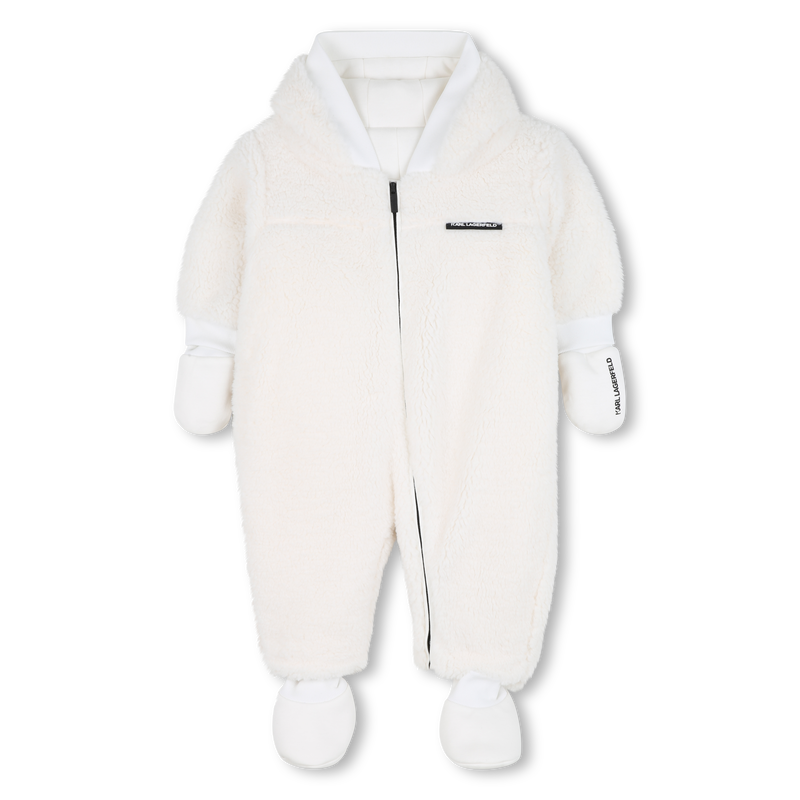 Fato de piloto com capuz KARL LAGERFELD KIDS 
                    BOY
