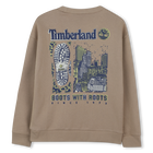 Sweatshirt de molet&atilde;o TIMBERLAND 
                    MENINO