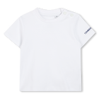 Conjunto t-shirt e jardineiras TIMBERLAND 
                    MENINO