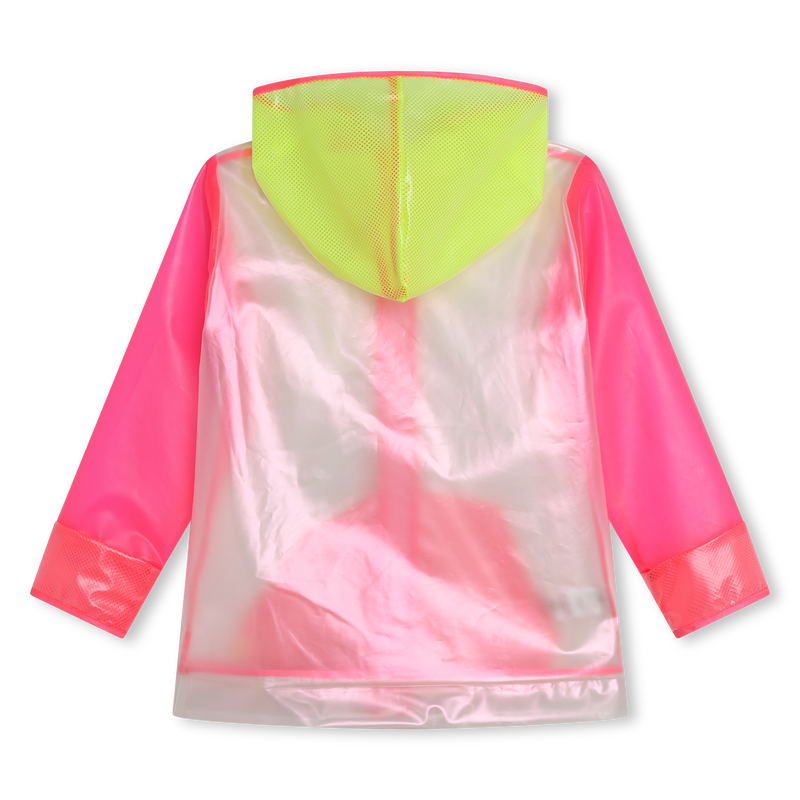 Impermeável transparente capuz BILLIEBLUSH 
                    GIRL