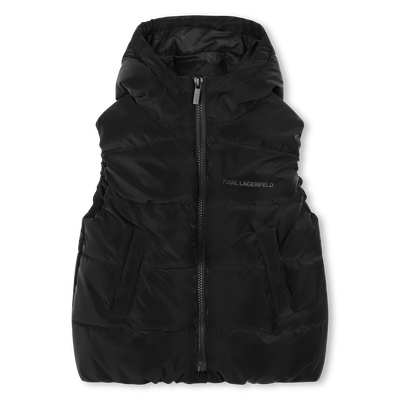 Blus&atilde;o de penas sem mangas KARL LAGERFELD KIDS BOY