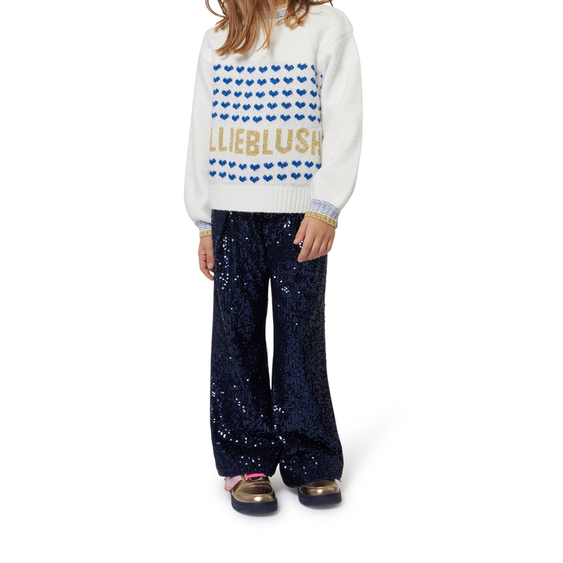 Cal&ccedil;as fluidas de lantejoulas BILLIEBLUSH 
                        GIRL