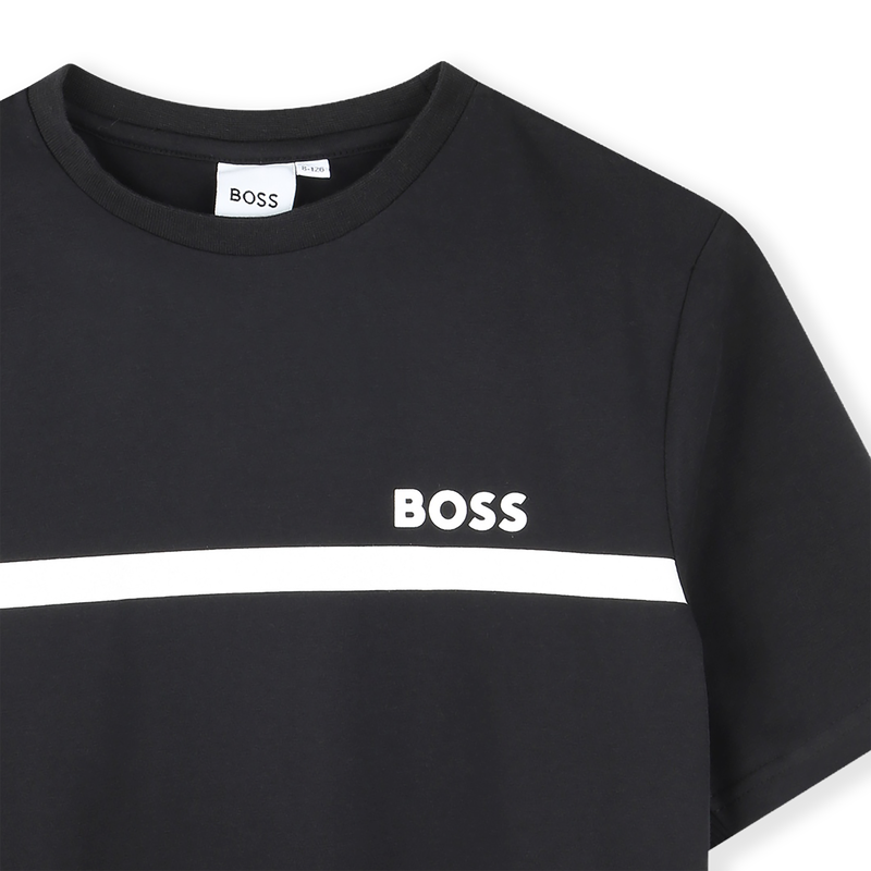 T-SHIRT DE MANGA CURTA BOSS 
                        BOY