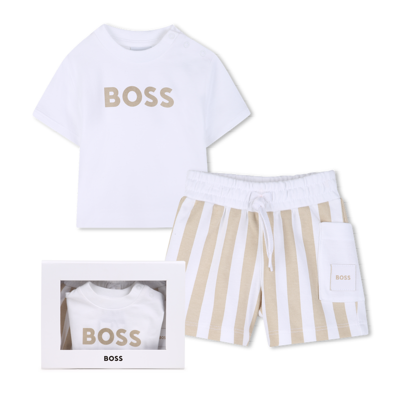 T-SHIRT + CONJUNTO DE CAL&Ccedil;&Otilde;ES BOSS 
                        BOY