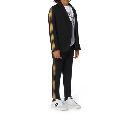 Casaco de cerim&oacute;nia com faixas KARL LAGERFELD KIDS BOY