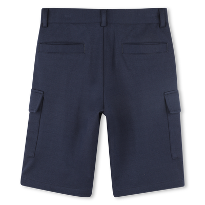 Bermudas lisas com bolsos BOSS BOY