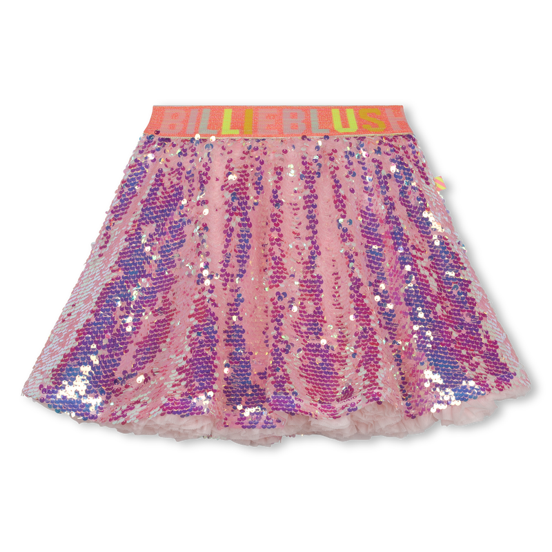 Saia com lantejoulas BILLIEBLUSH 
                    GIRL