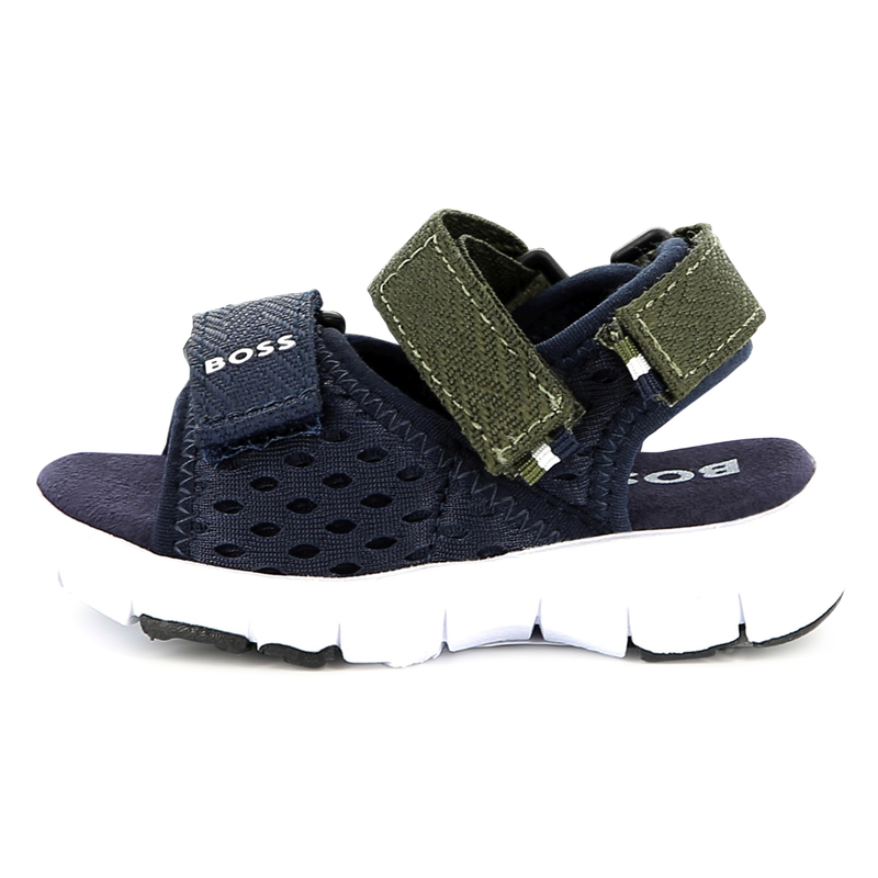 Sand&aacute;lias com velcro BOSS 
                        BOY