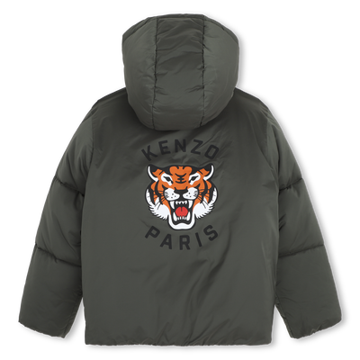 Casaco acolchoado com capuz KENZO KIDS UNISEX