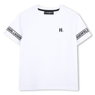 Camiseta de mangas curtas KARL LAGERFELD KIDS BOY