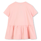 Vestido de manga curta KENZO KIDS 
                    GIRL