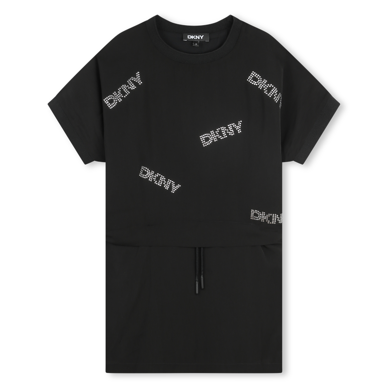 Vestido de manga curta DKNY 
                        GIRL