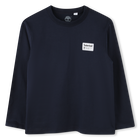 T-shirt unissexo com etiqueta TIMBERLAND 
                    BOY