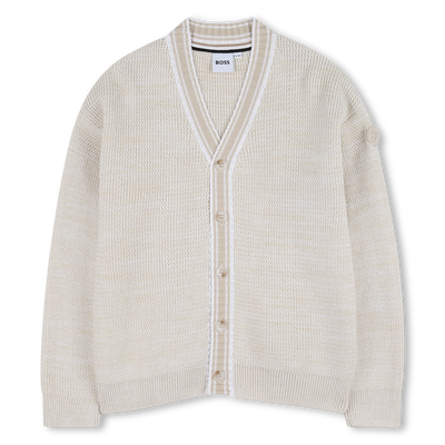 CARDIGAN COM BOT&Otilde;ES BOSS BOY