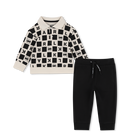Conjunto de polo e cal&ccedil;a KARL LAGERFELD KIDS 
                    MENINO