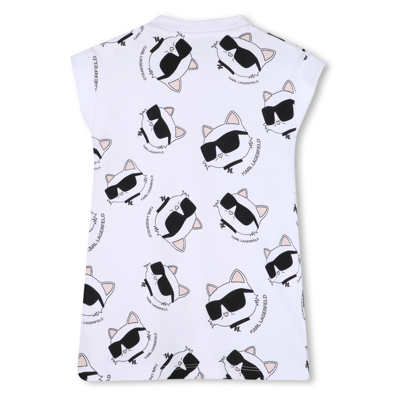VESTIDO DE MANGA CURTA KARL LAGERFELD KIDS 
                        GIRL