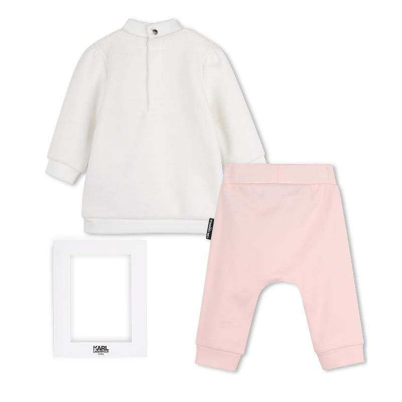 Conjunto de vestido e cal&ccedil;a KARL LAGERFELD KIDS 
                        MENINA
