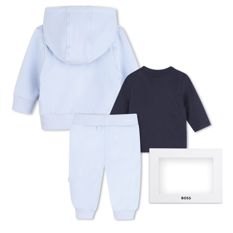 Conjunto de cal&ccedil;a, cardig&atilde; e camiseta BOSS 
                        BOY