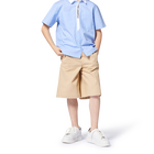 Bermudas em sarja KARL LAGERFELD KIDS 
                    BOY