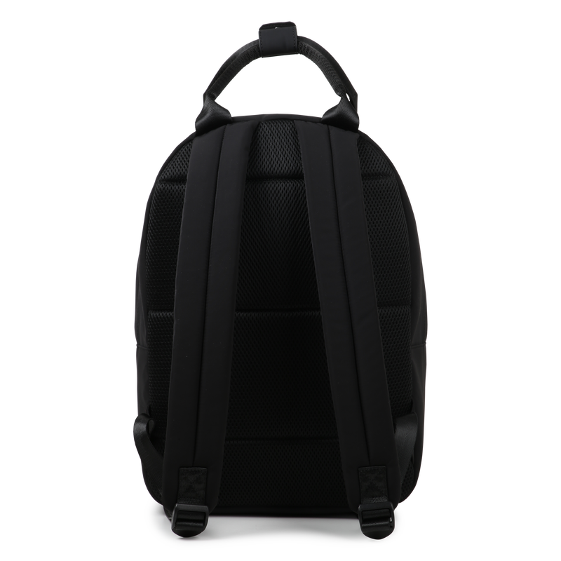 Mochila com emblema elegante KARL LAGERFELD KIDS 
                        GIRL