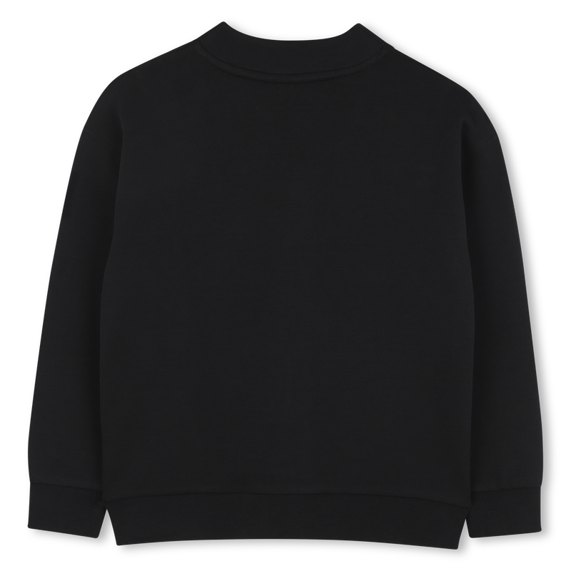 Cardigan com fecho de bot&atilde;o BOSS 
                        BOY