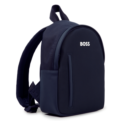 Mochila pequena com log&oacute;tipo BOSS BOY