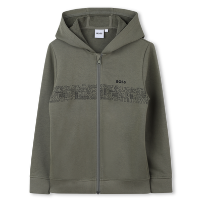 Cardigan com capuz BOSS MENINO