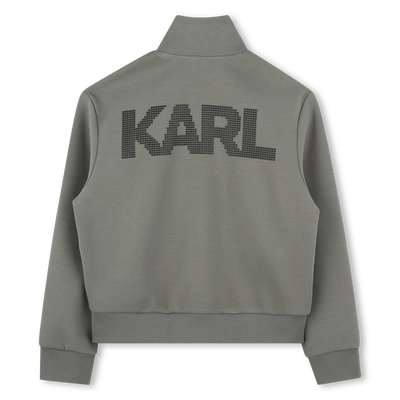 Cardig&atilde; de jogging KARL LAGERFELD KIDS BOY