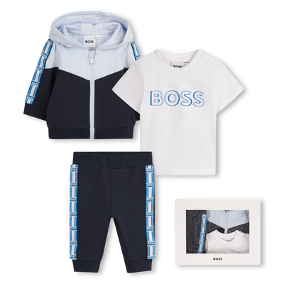 Conjunto de jogging de 3 pe&ccedil;as BOSS BOY