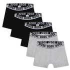 Lote de 5 boxers em algod&atilde;o BOSS 
                    BOY