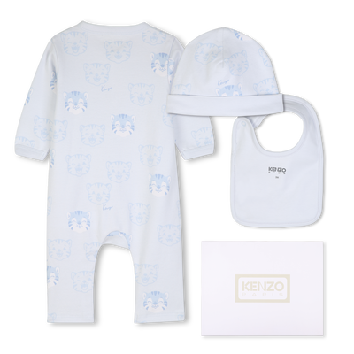 Conjunto de pijama, touca e babador KENZO KIDS MENINO