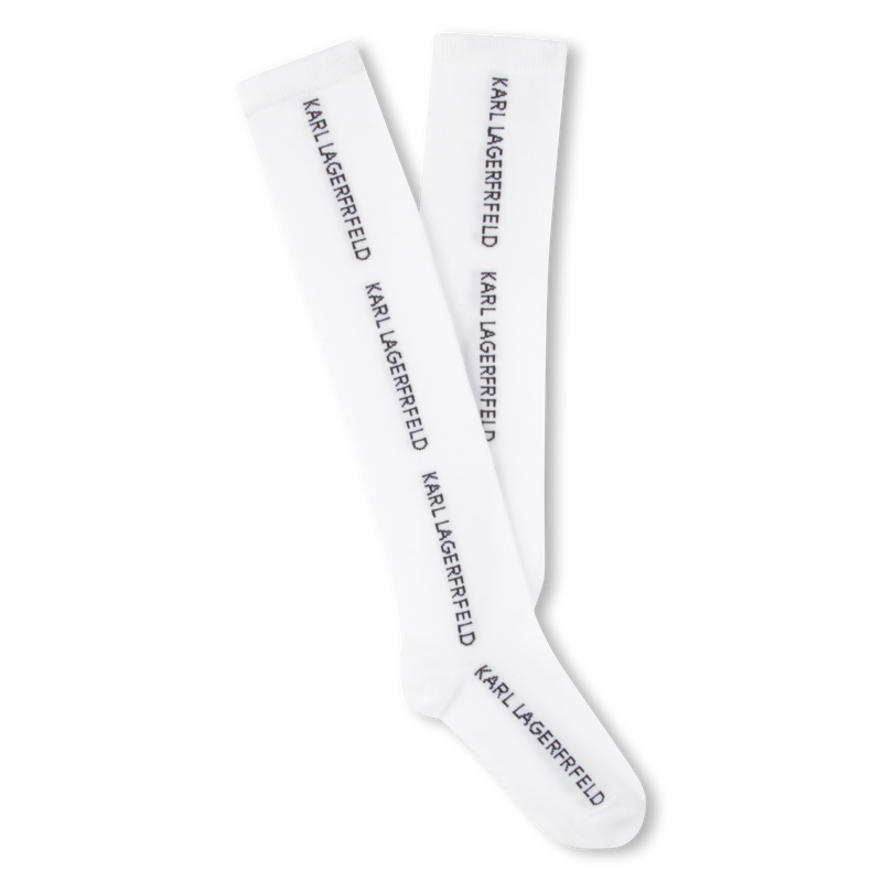 Socks with metallic detail KARL LAGERFELD KIDS 
                        GIRL