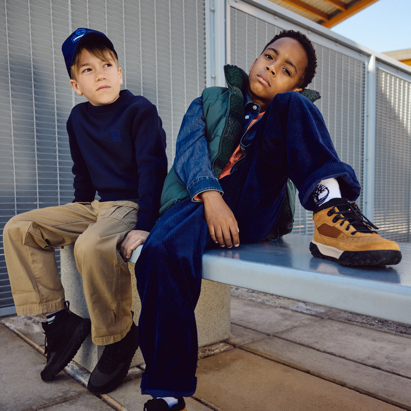 Calças de veludo cotelê TIMBERLAND 
                    BOY
