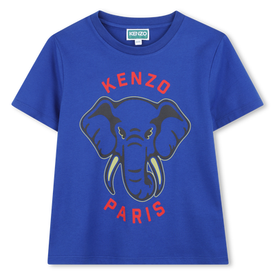 Short-Sleeved Cotton T-Shirt KENZO KIDS UNISEX