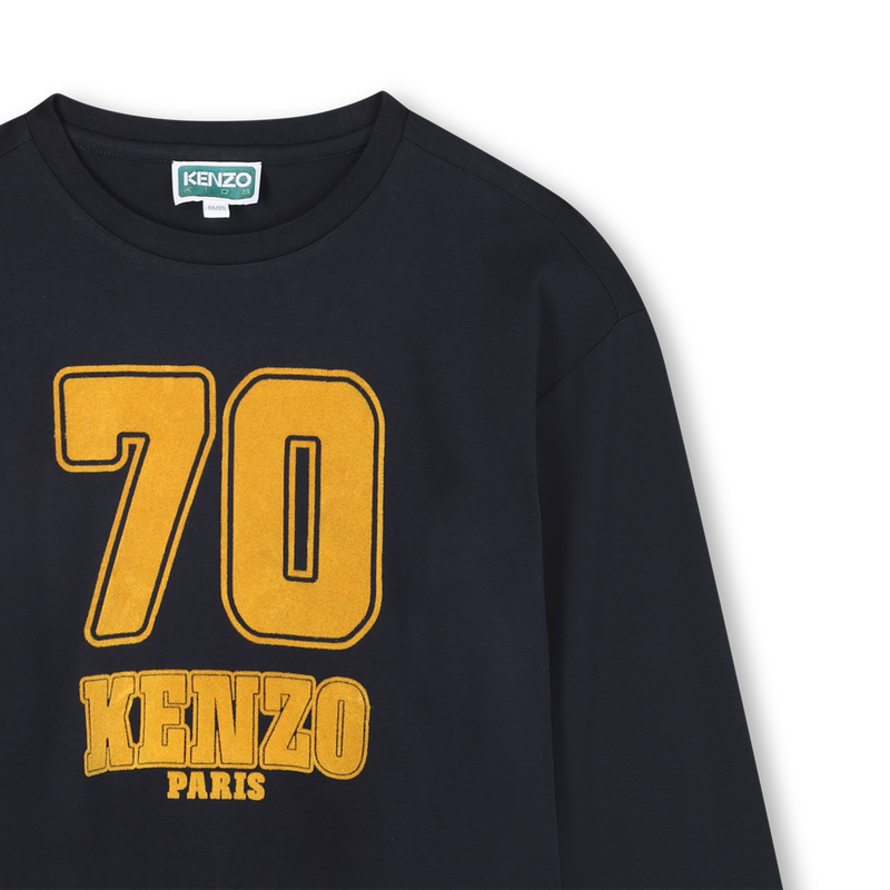 T-shirt de manga comprida de manga larga KENZO KIDS 
                    BOY