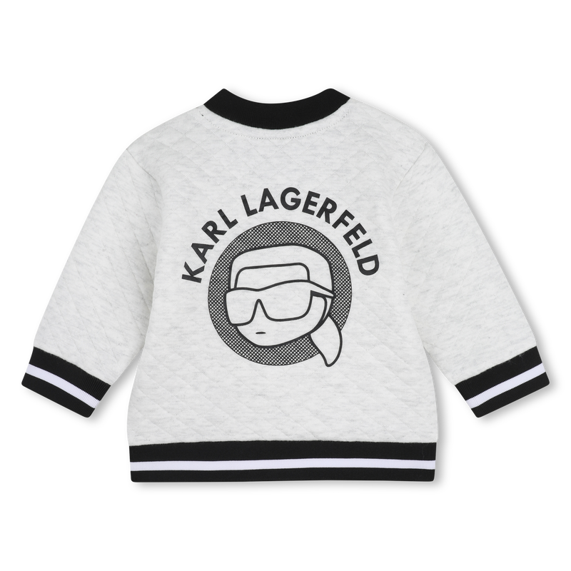 Conjunto de moletom KARL LAGERFELD KIDS 
                        BOY